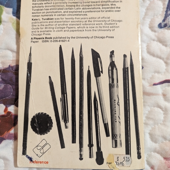 A Manual for Writers, 4th Edition, by Kate L. Turabian - Picture 2 of 3